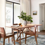 Loloi Heidi Ivory / Ocean Rug 1-RUGS-patterned Loloi