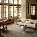 Loloi Heritage Mocha / Denim Rug 0-RUGS-patterned Loloi