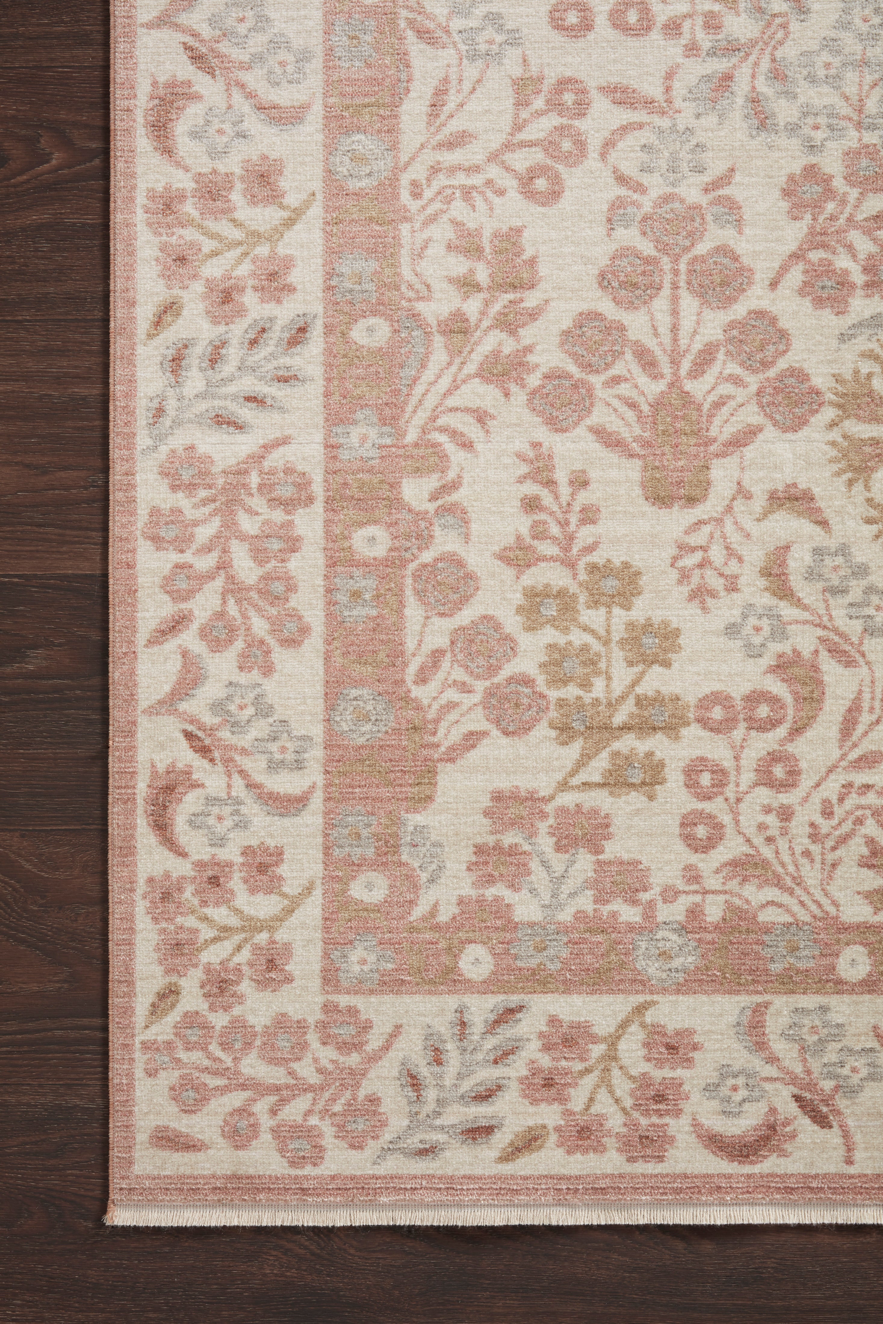 Rifle Paper Co. x Loloi Holland Blush Rug 1-RUGS-patterned Loloi