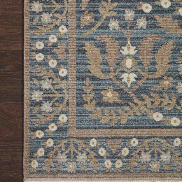 Rifle Paper Co. X Loloi/ Holland Anika Navy Rug - Rug & Weave