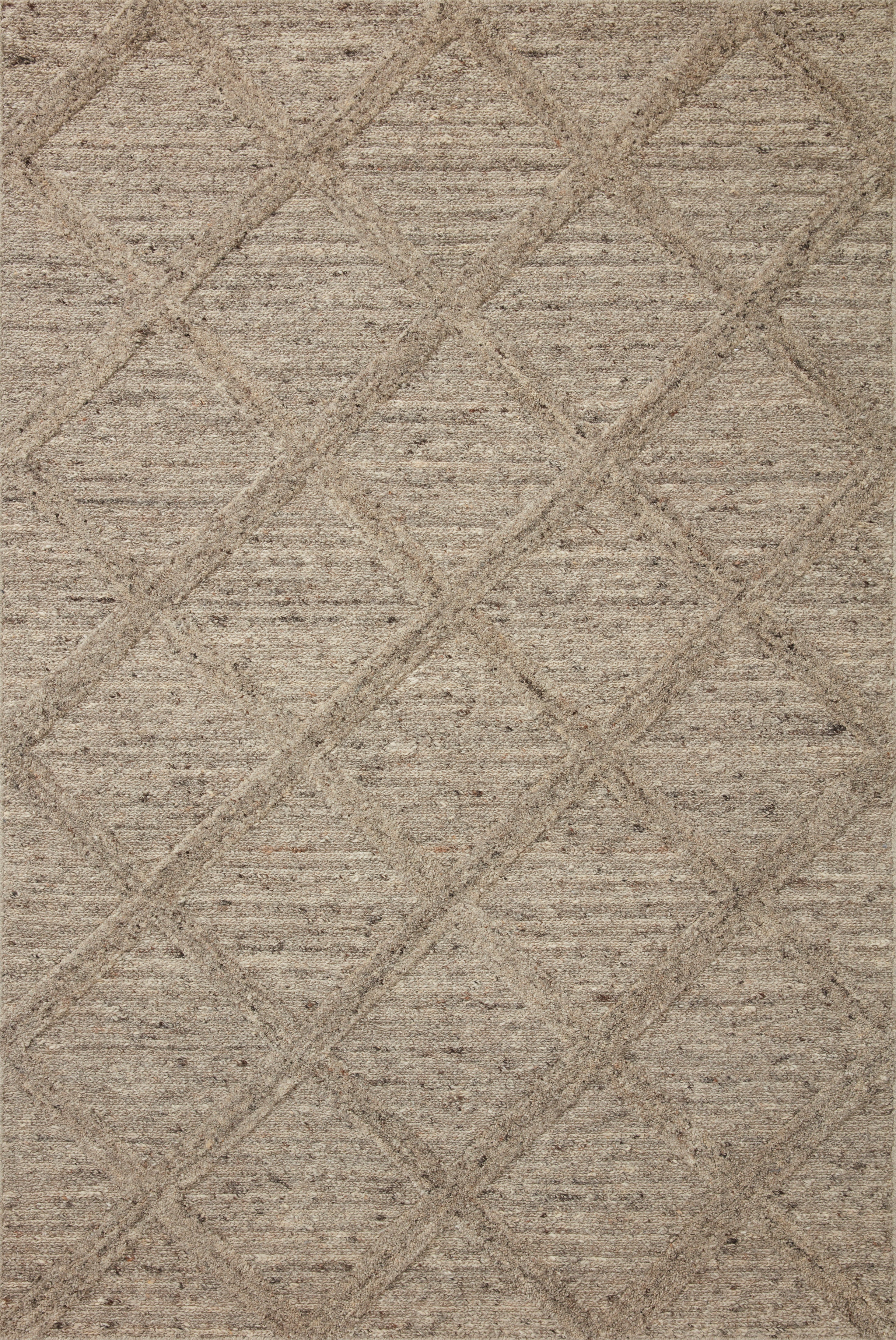 Loloi Hunter Dove Rug 1-RUGS - wool Loloi