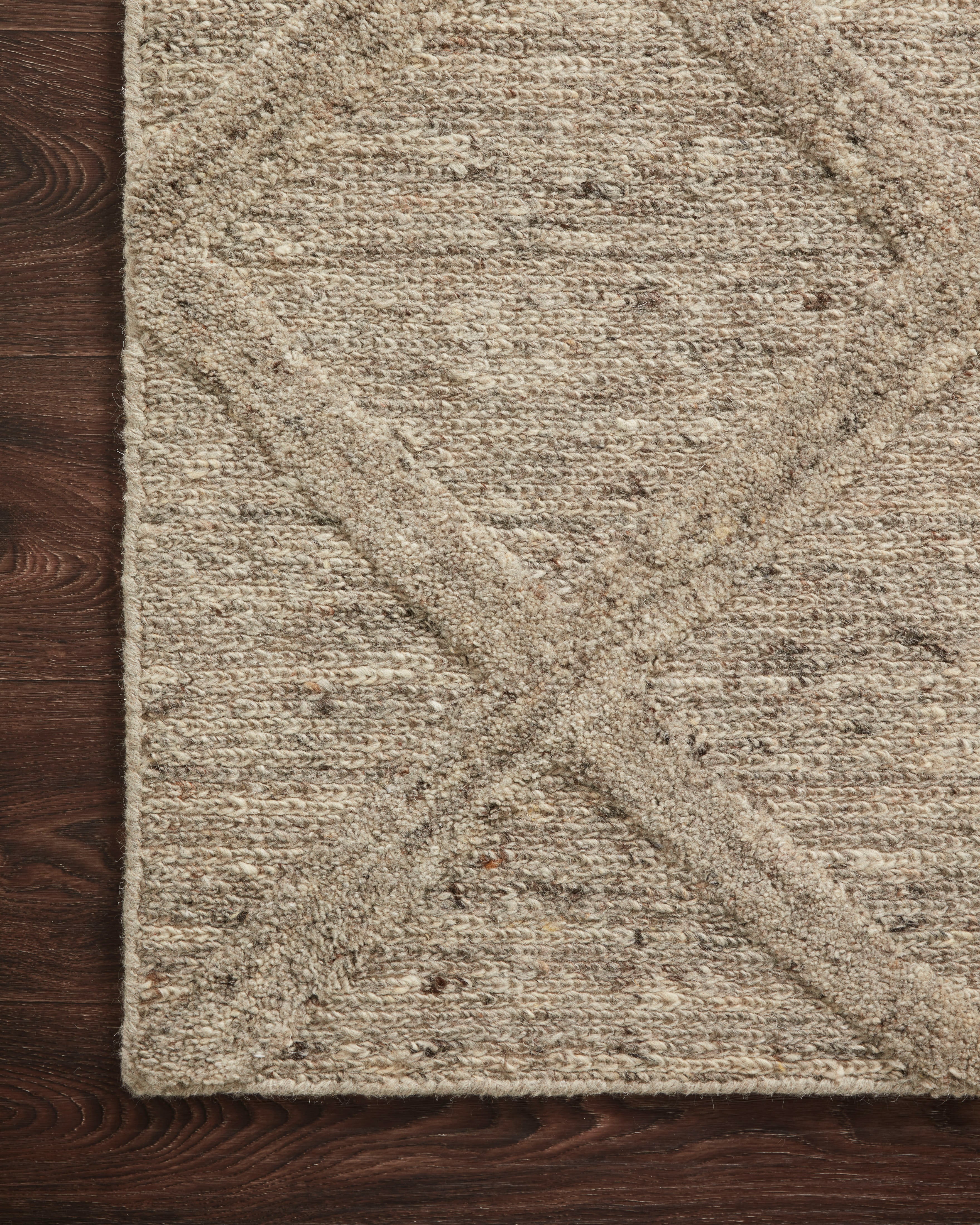 Loloi Hunter Dove Rug 1-RUGS - wool Loloi