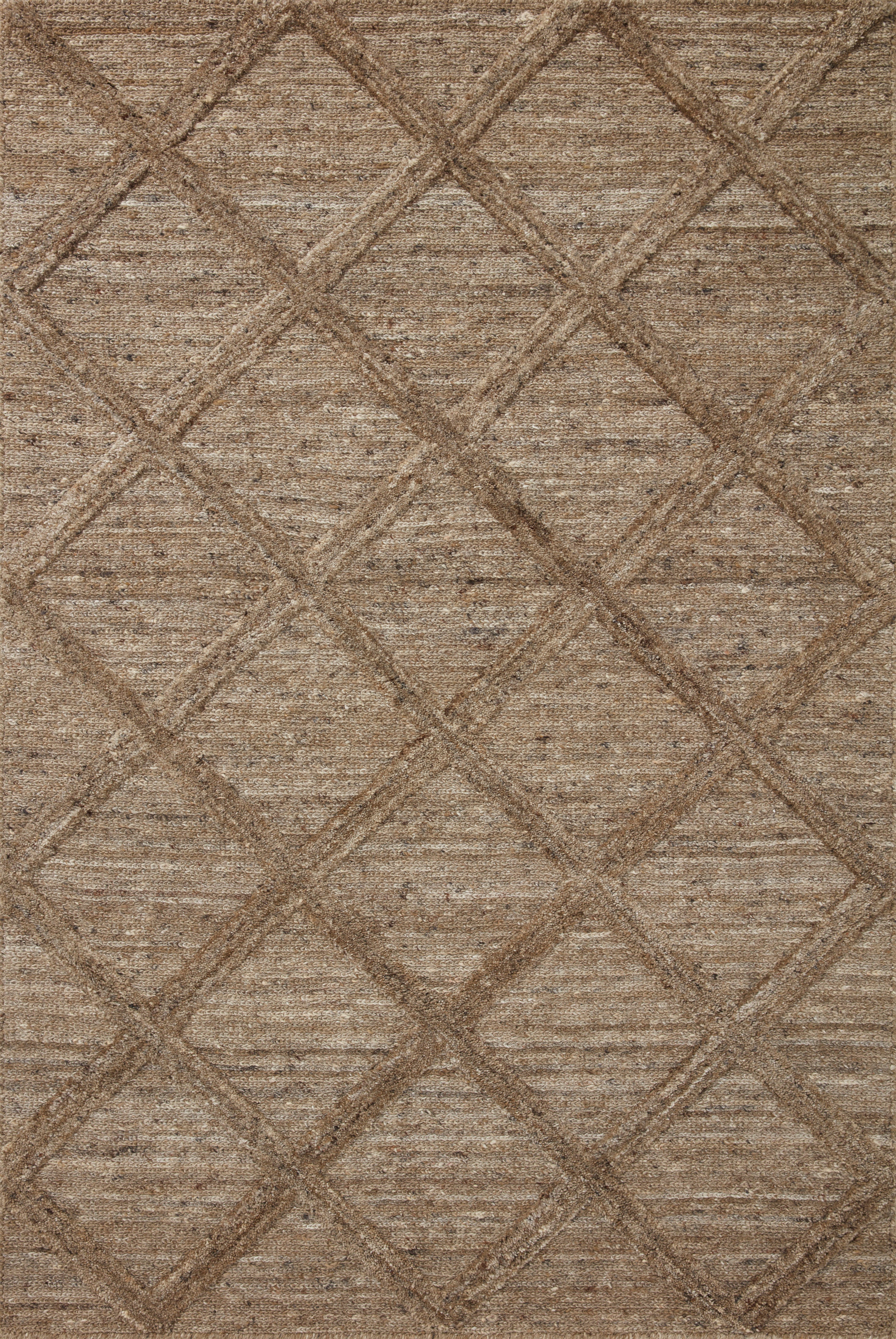 Loloi Hunter Khaki Rug 1-RUGS - wool Loloi