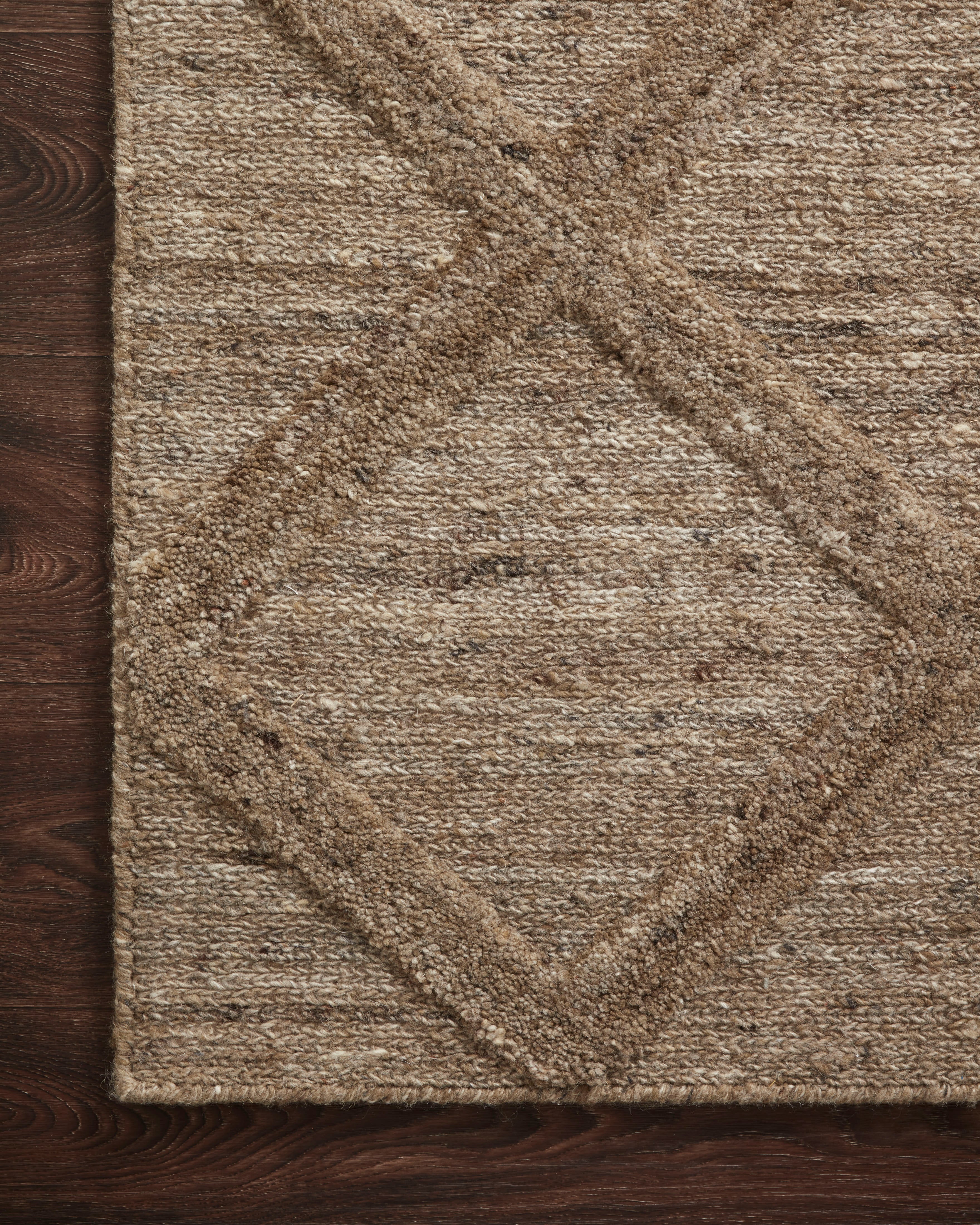 Loloi Hunter Khaki Rug 1-RUGS - wool Loloi