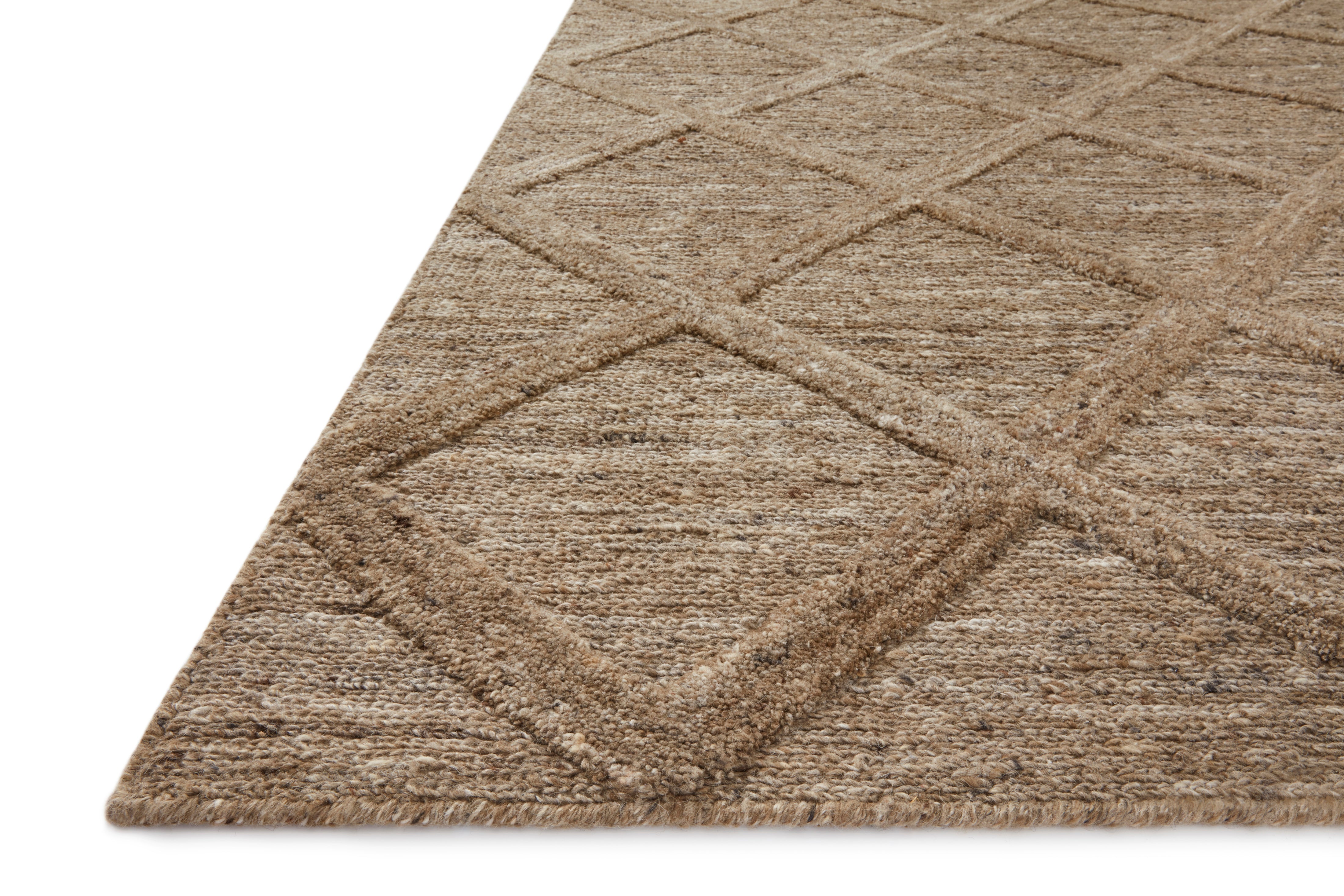 Loloi Hunter Khaki Rug 1-RUGS - wool Loloi