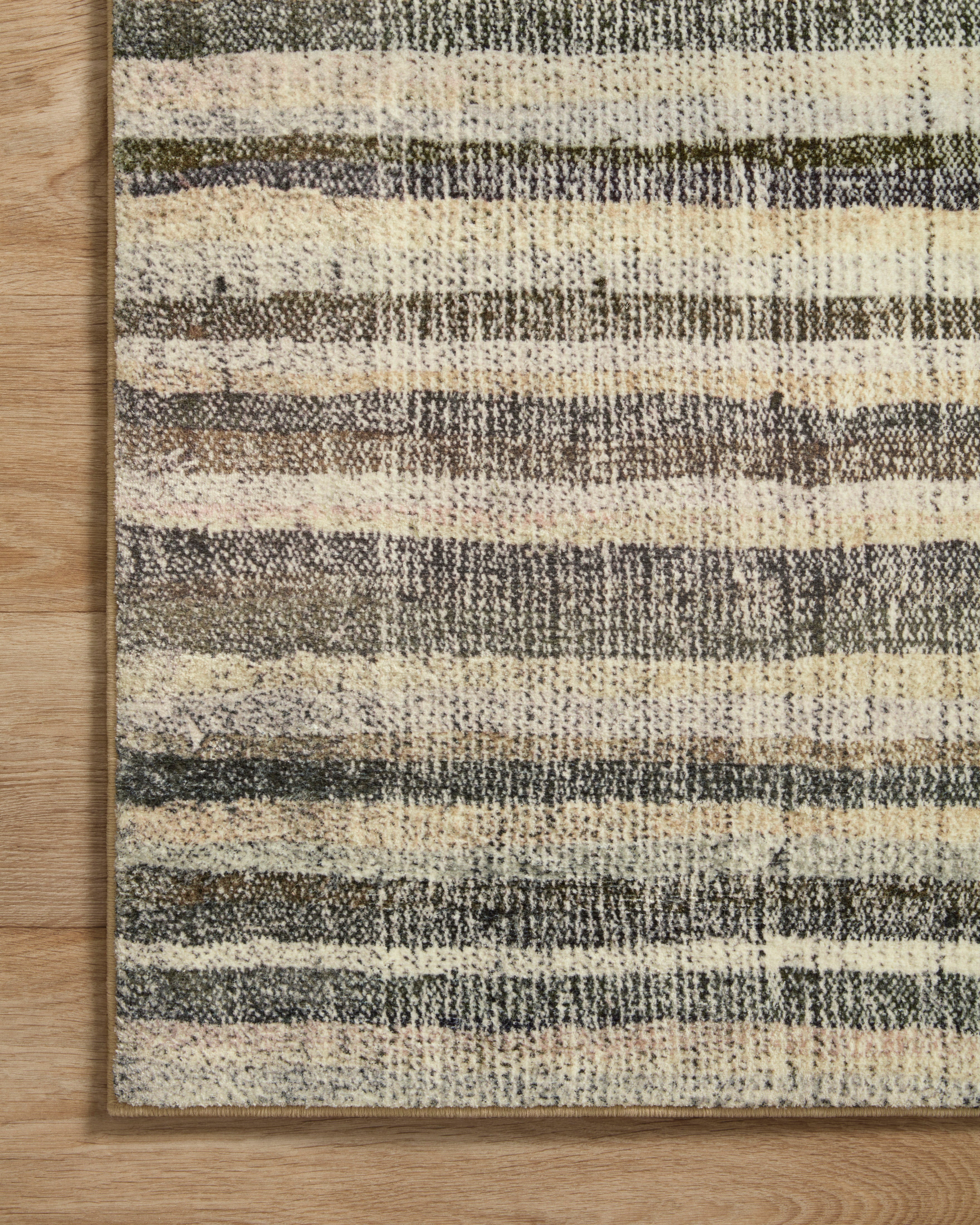 Chris Loves Julia x Loloi Humphrey Natural / Moss Rug 0-RUGS Loloi