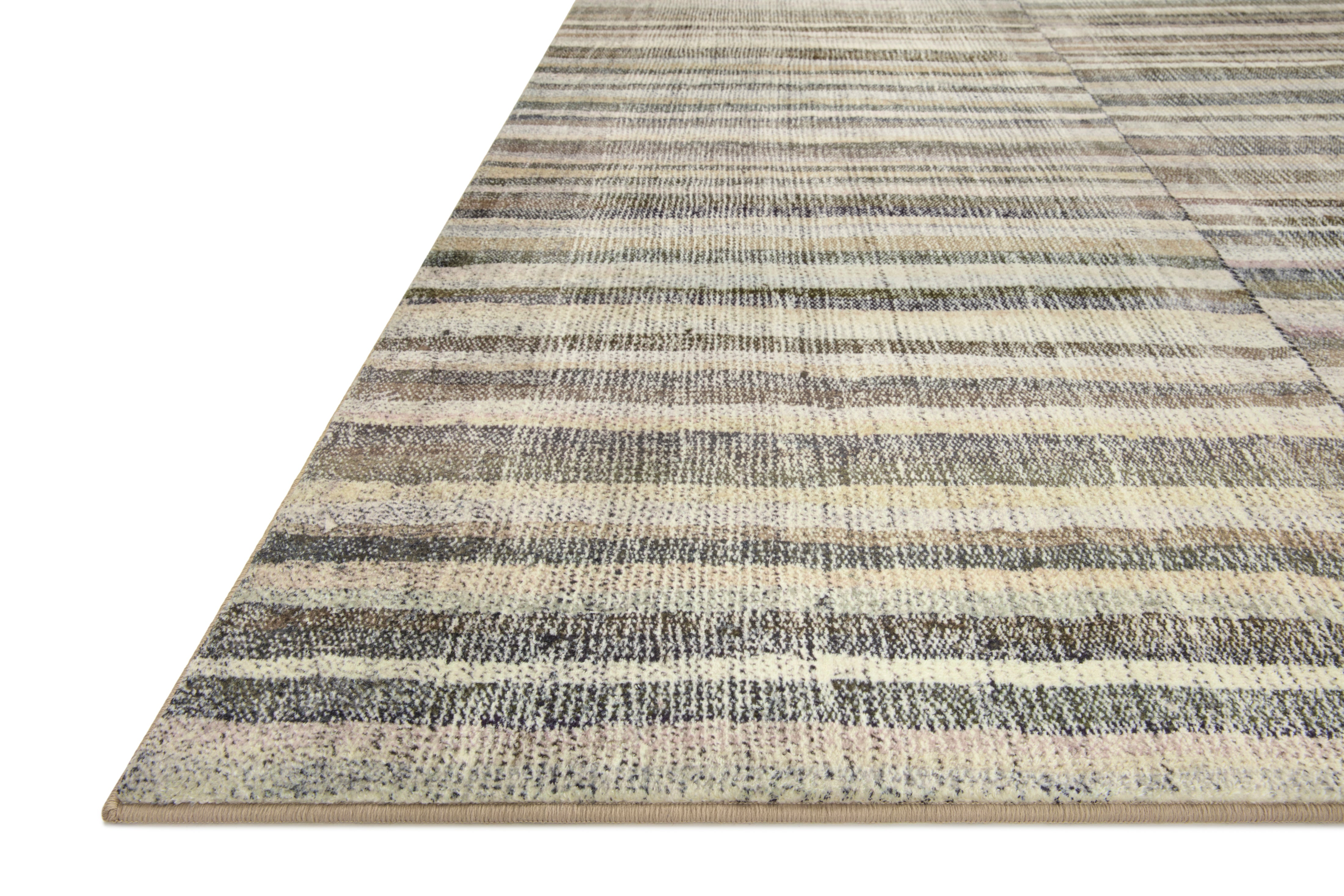 Chris Loves Julia x Loloi Humphrey Natural / Moss Rug 0-RUGS Loloi