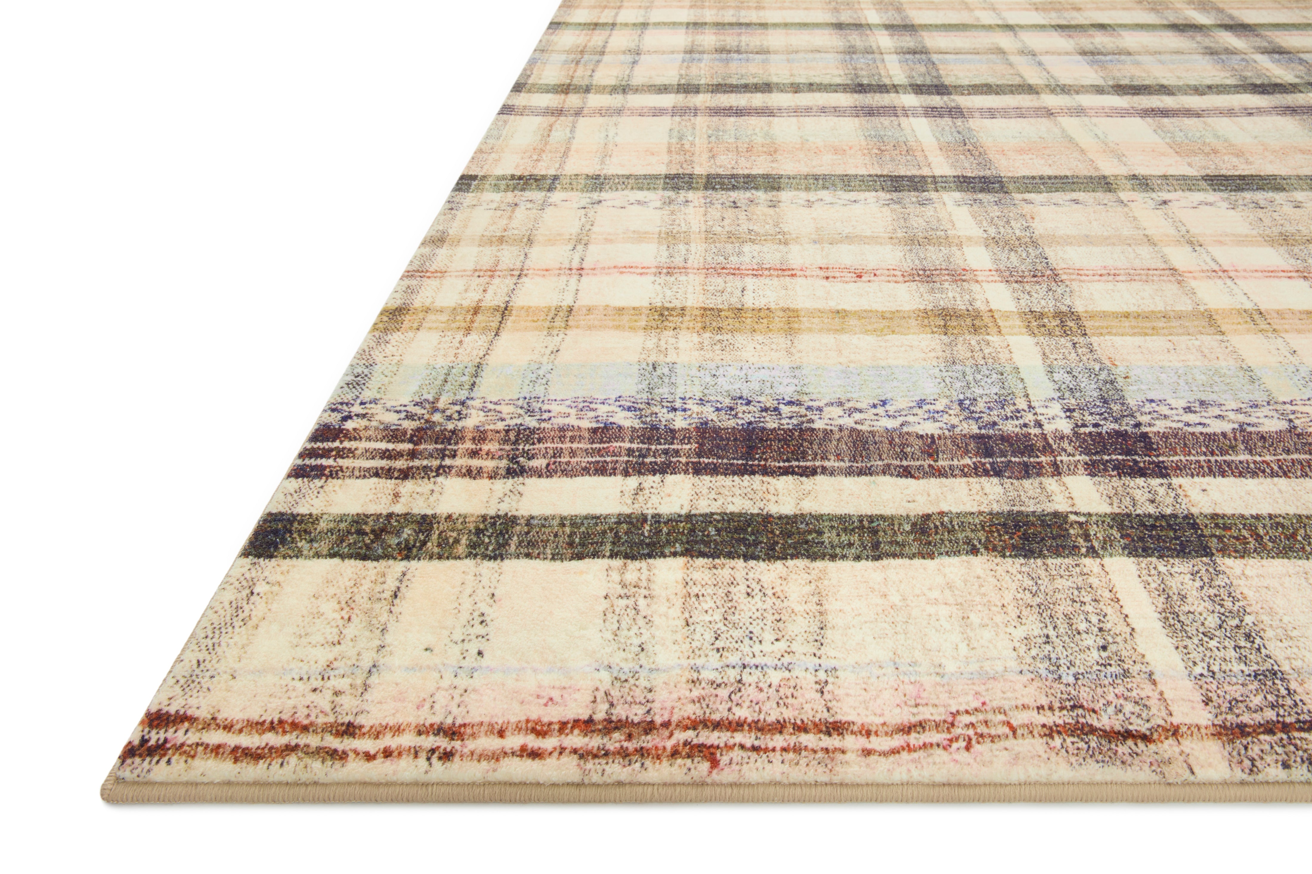 Chris Loves Julia x Loloi Humphrey Ivory / Multi Rug 0-RUGS Loloi
