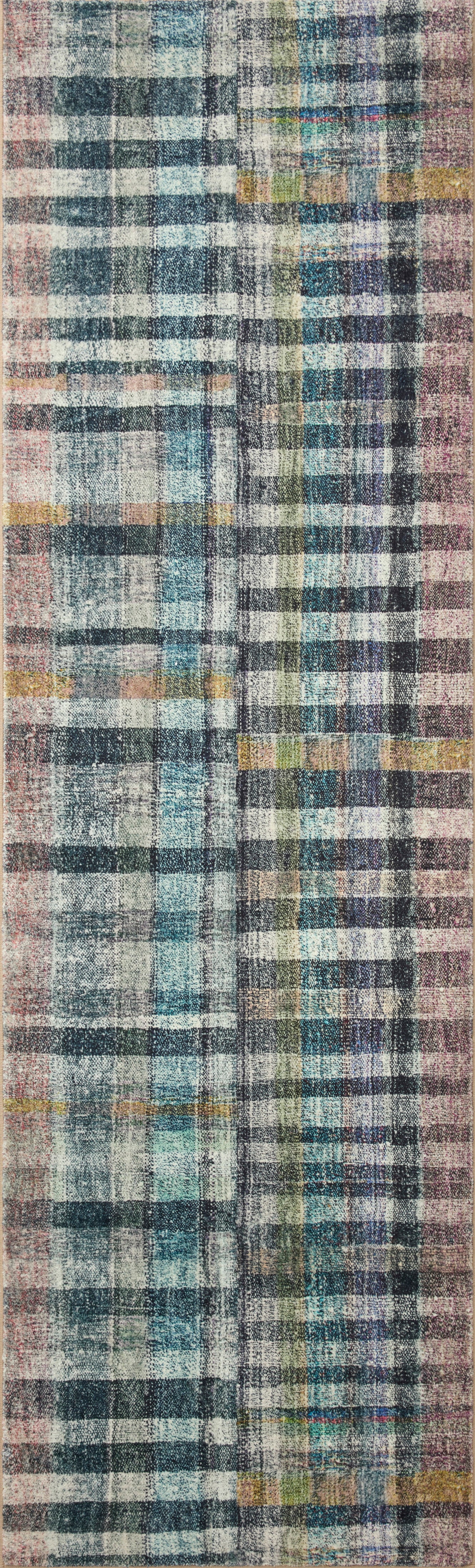 Chris Loves Julia X Loloi Humphrey Plum/ Multi Rug 0-RUGS Loloi