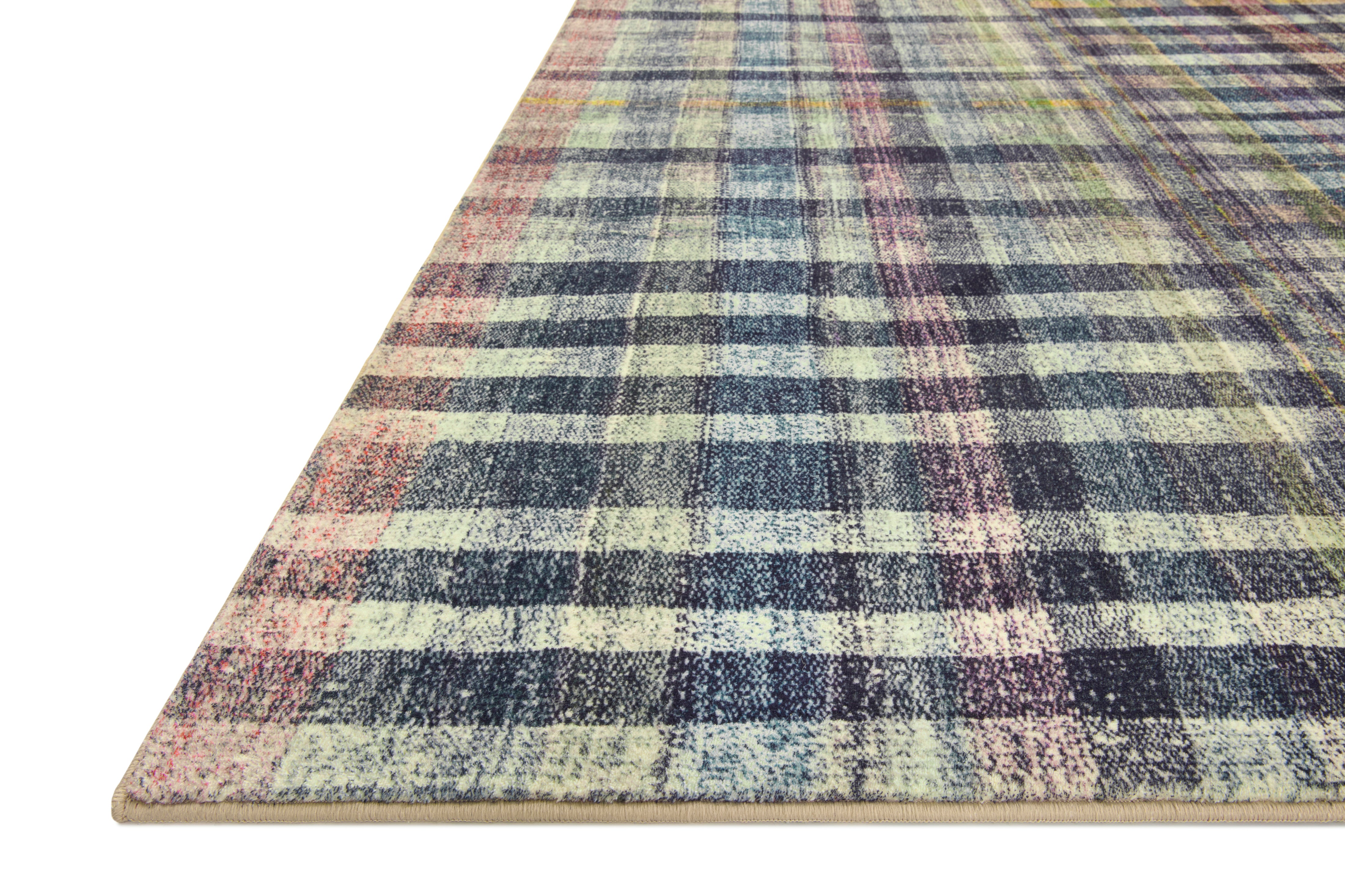 Chris Loves Julia X Loloi Humphrey Plum/ Multi Rug 0-RUGS Loloi