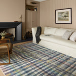 Chris Loves Julia X Loloi Humphrey Plum/ Multi Rug 0-RUGS Loloi