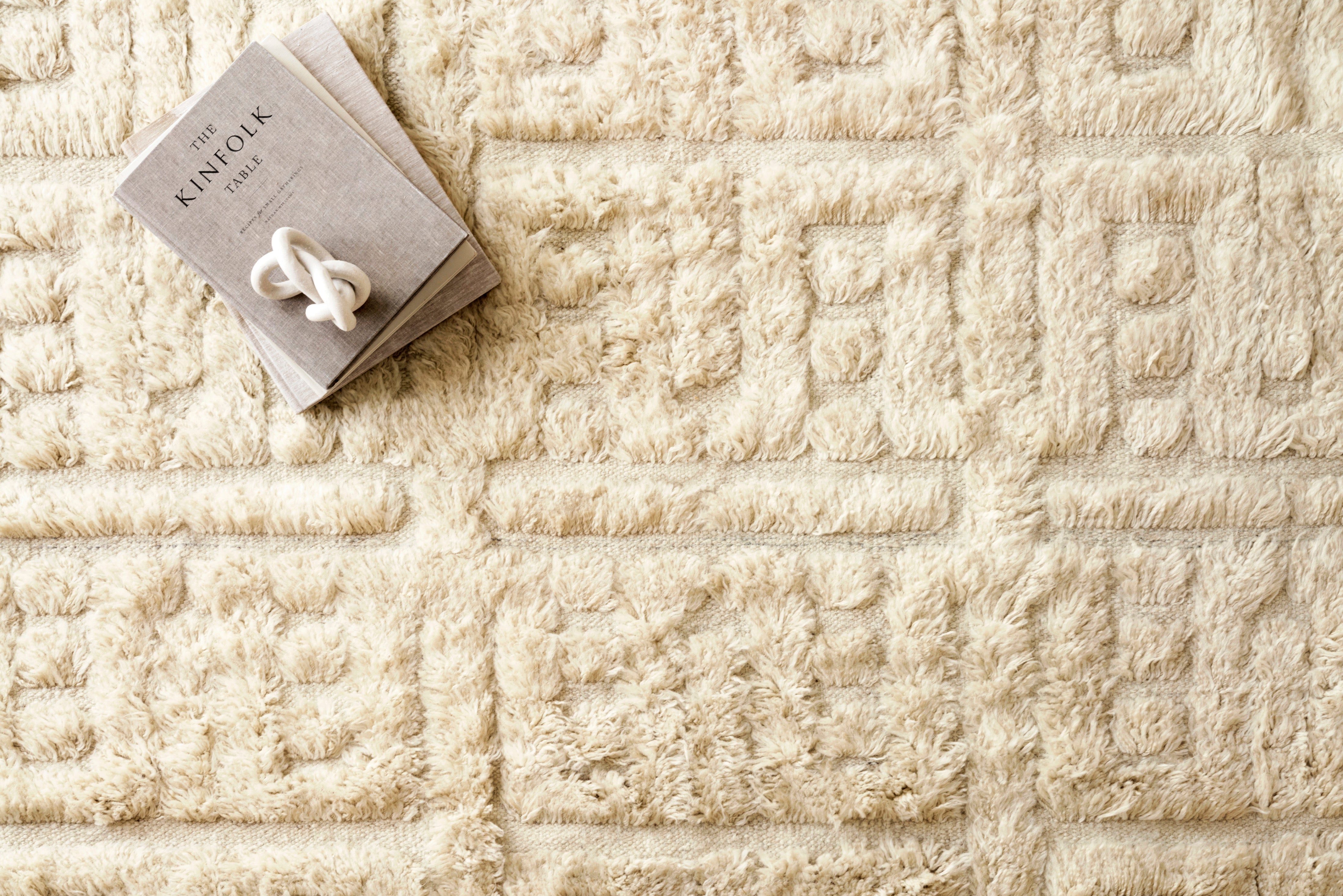 Loloi Hygge Oatmeal / Sand Rug 2-RUGS - wool Rug & Weave