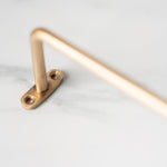 Handmade Brass Towel Bar - Rug & Weave