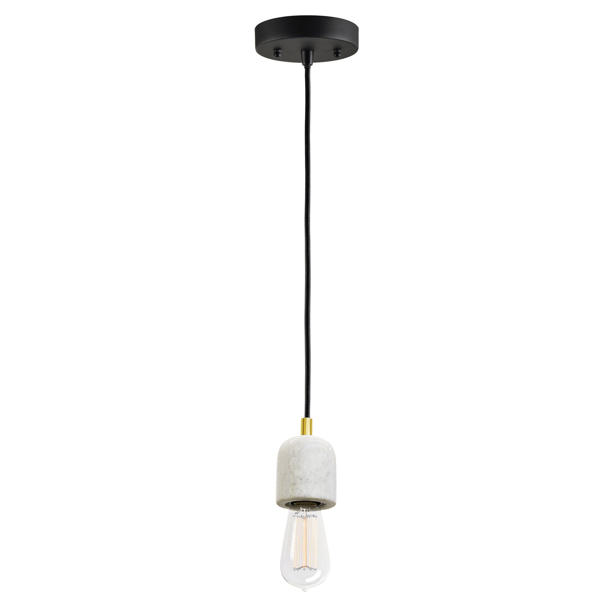 Halston Marble Pendant Light - Rug & Weave