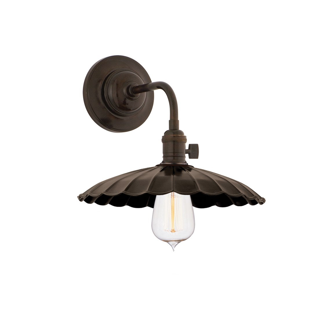 Heirloom Wall Sconce No. 3 LIGHTING - sconce Hudson Valley Lighting Aged Brass