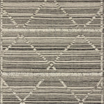 Loloi Iman Ivory / Charcoal Rug RUGS - patterned Loloi
