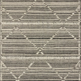 Loloi Iman Ivory / Charcoal Rug RUGS - patterned Loloi