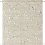 Loloi Iman Ivory / Lt. Grey Rug RUGS - patterned Loloi