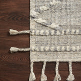 Loloi Iman Ivory / Lt. Grey Rug RUGS - patterned Loloi