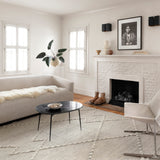 Loloi Iman Ivory / Lt. Grey Rug RUGS - patterned Loloi