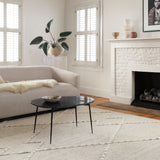 Loloi Iman Ivory / Lt. Grey Rug RUGS - patterned Loloi