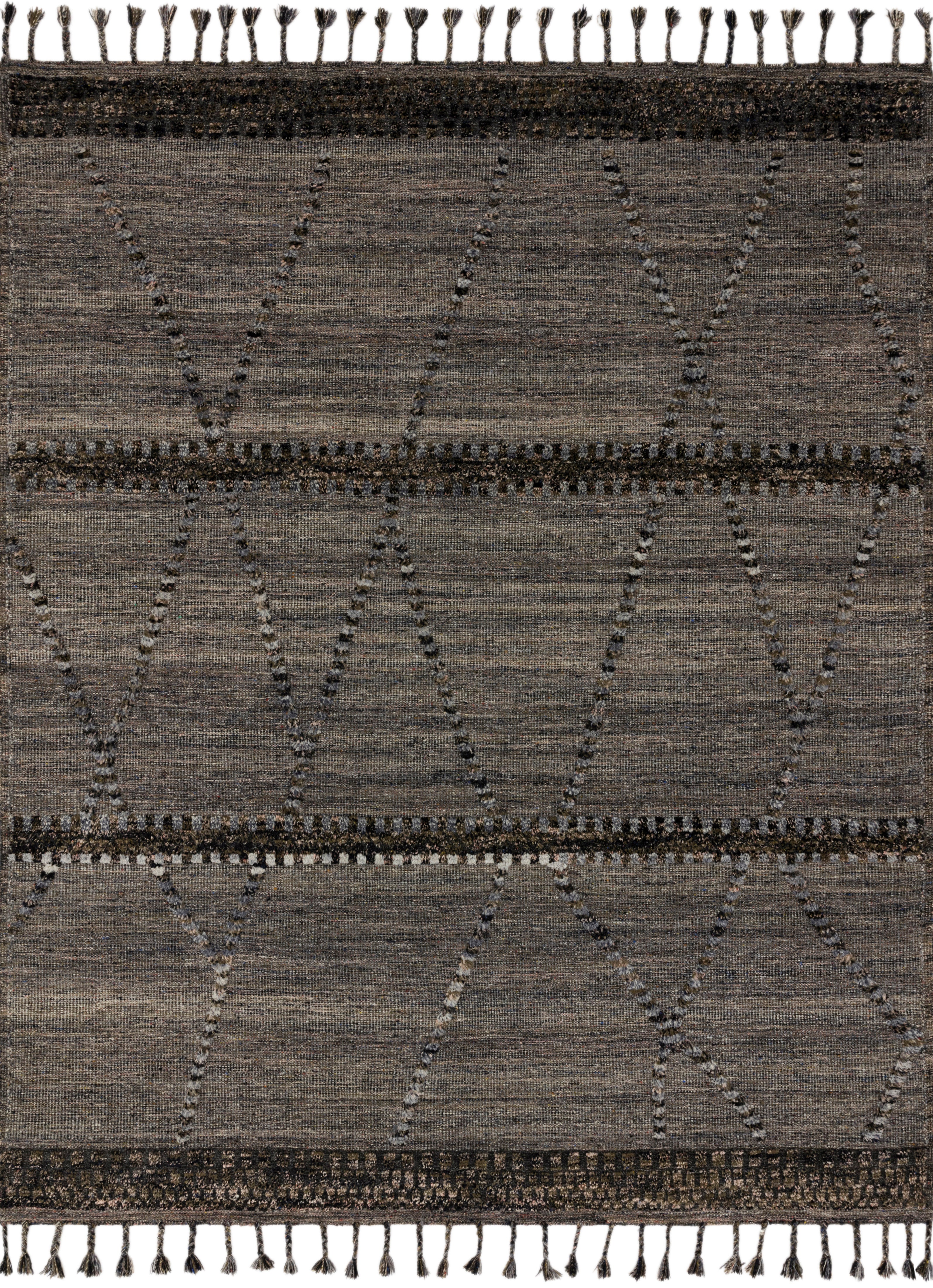 Loloi Iman Grey / Multi Rug RUGS - patterned Loloi