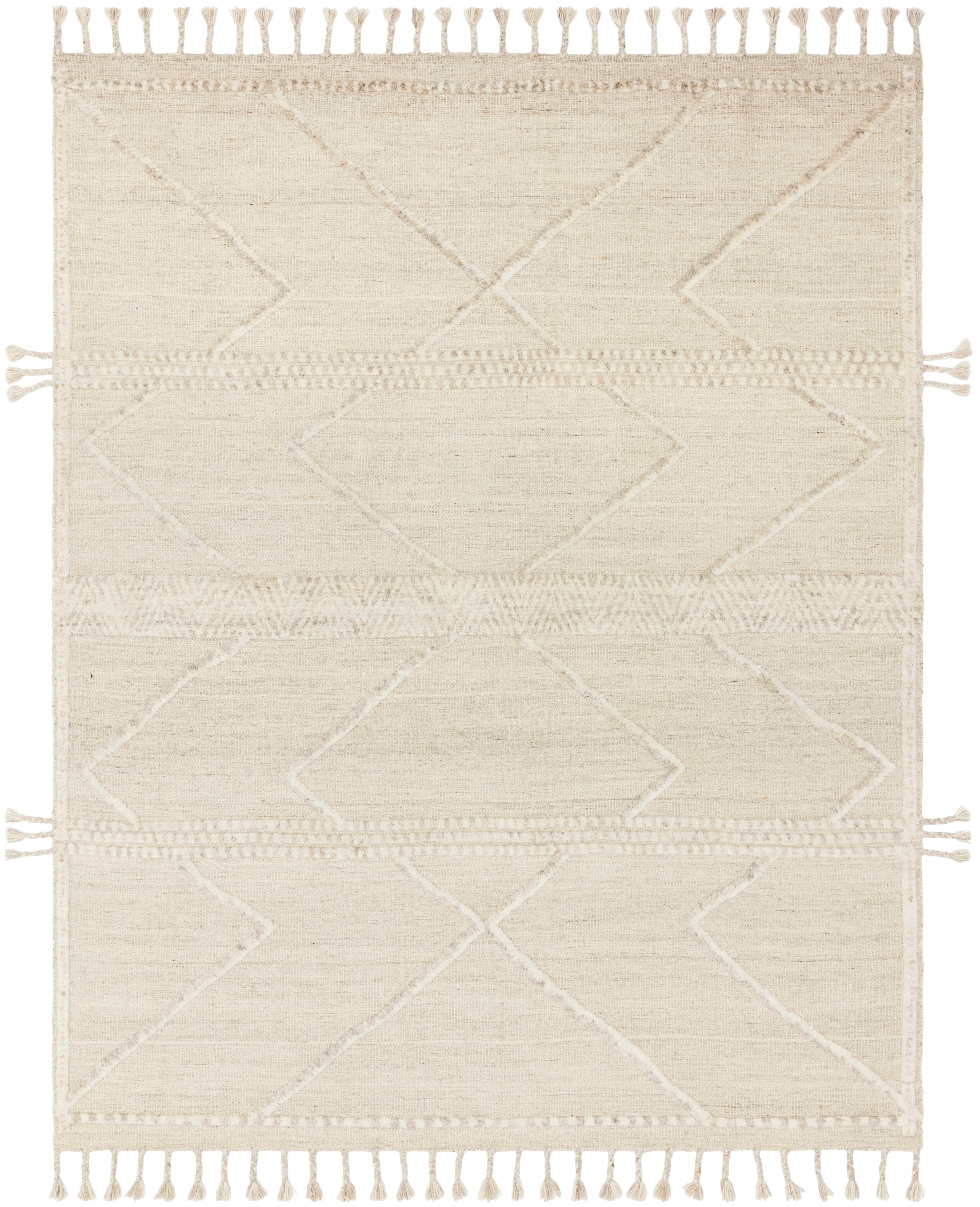 Loloi Iman Beige / Ivory Rug RUGS - patterned Loloi