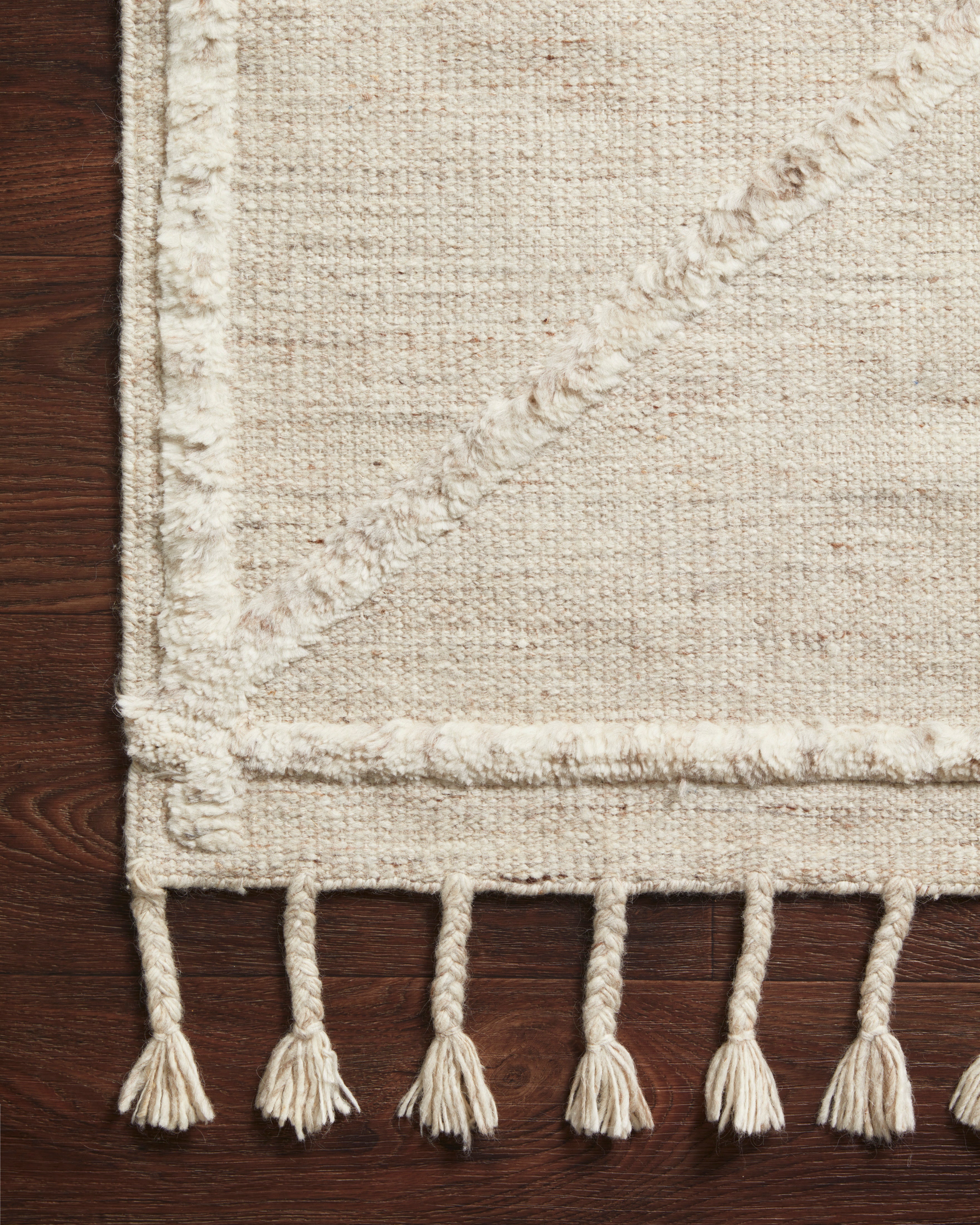Loloi Iman Beige / Ivory Rug RUGS - patterned Loloi