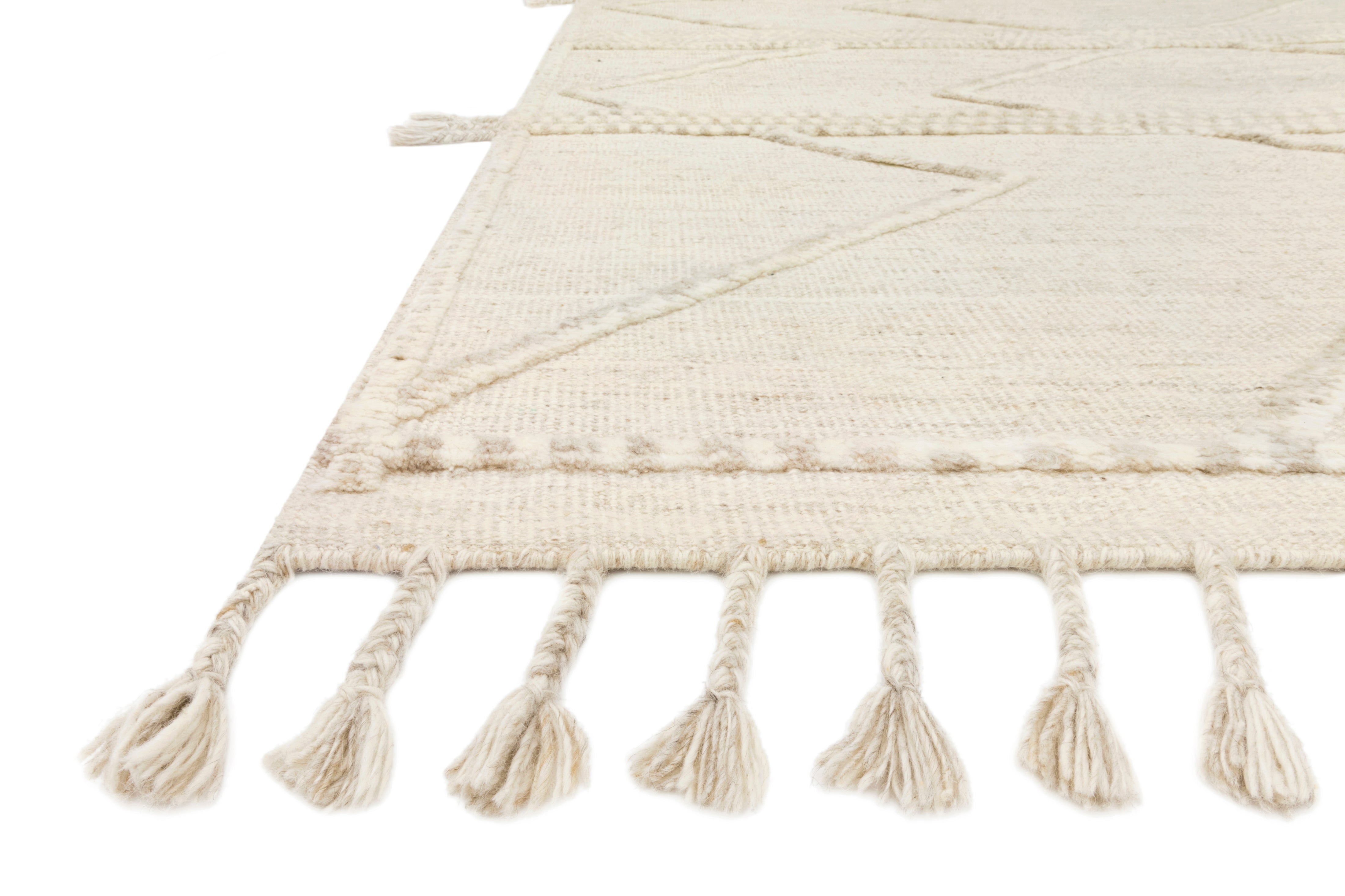 Loloi Iman Beige / Ivory Rug RUGS - patterned Loloi