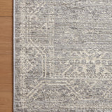 Loloi Indra Silver / Ivory Rug 0-RUGS-patterned Loloi