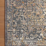Loloi Indra Graphite / Sunset Rug 0-RUGS-patterned Loloi