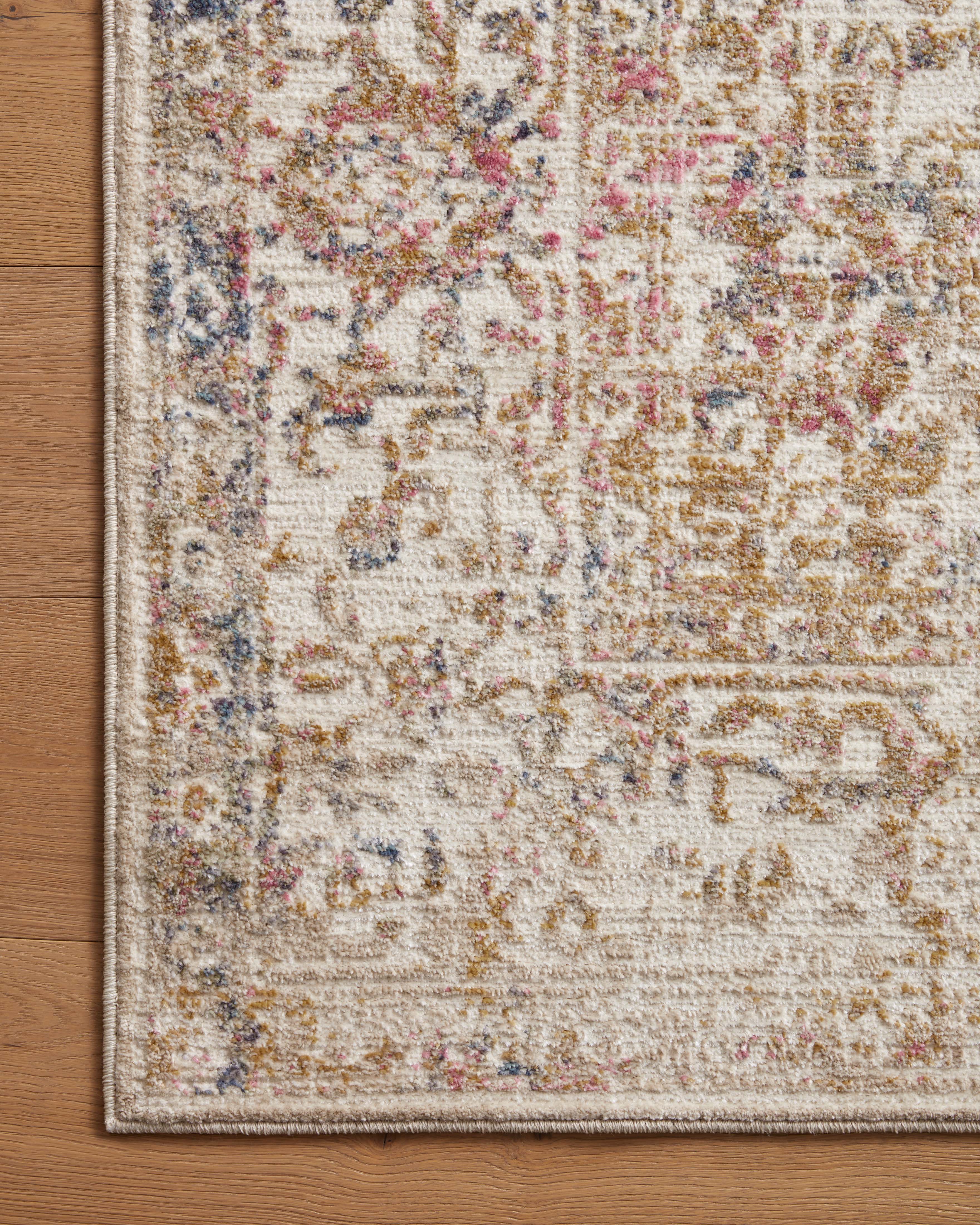 Loloi Indra Ivory / Multi Rug 0-RUGS-patterned Loloi
