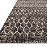 Loloi Isle Black / Grey IE-01 Rug 5-Rugs - indoor/outdoor Loloi