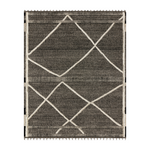 Loloi Iman Beige / Charcoal Rug RUGS - patterned Loloi