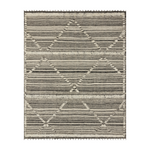 Loloi Iman Ivory / Charcoal Rug RUGS - patterned Loloi