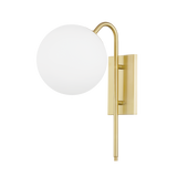 Ingrid Wall Sconce LIGHTING - sconce Hudson Valley Lighting Aged Brass