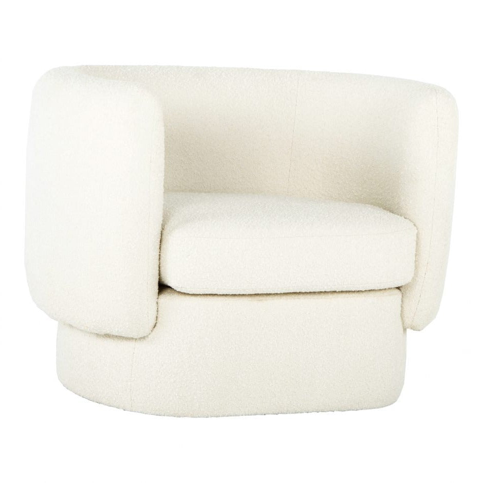 Kory Chair FURNITURE - accent chair Moe's Furniture White