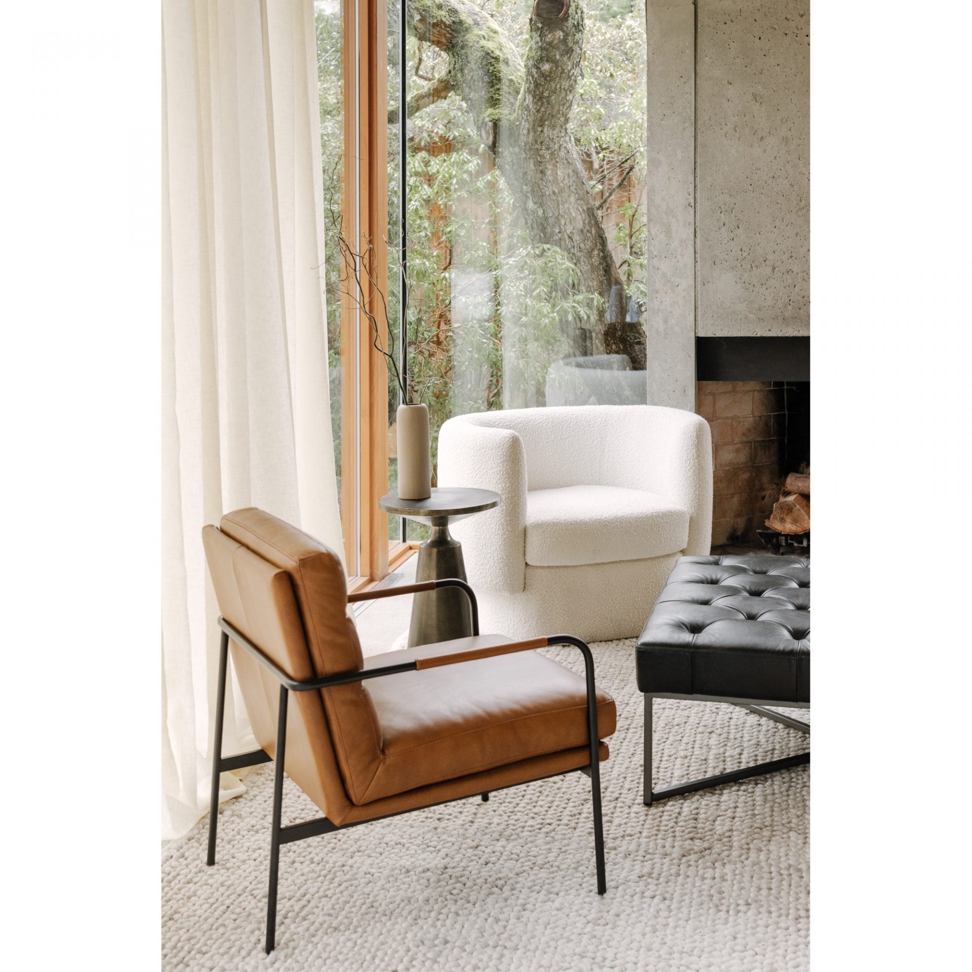 Kory Chair FURNITURE - accent chair Moe's Furniture