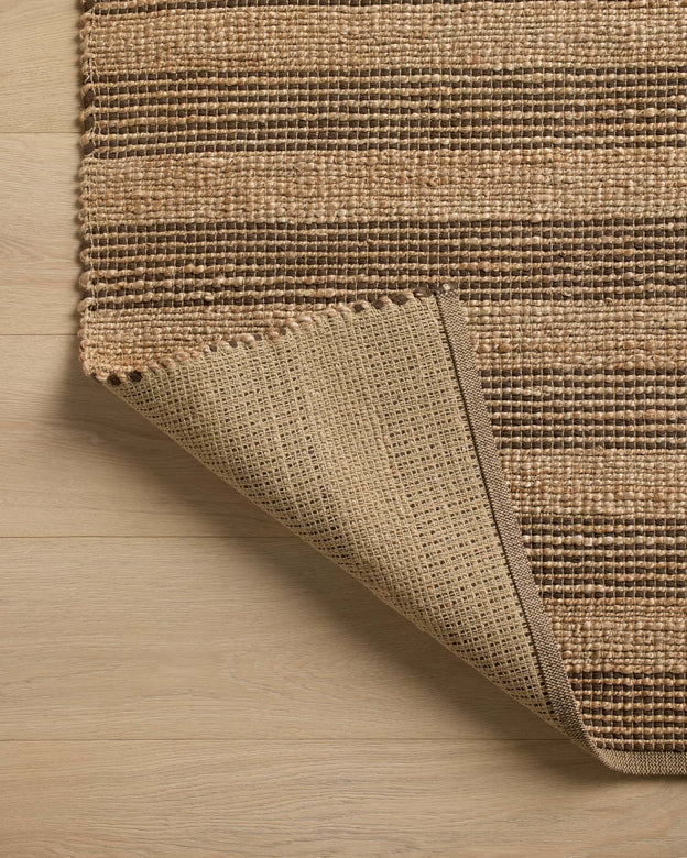 Chris Loves Julia x Loloi Judy Natural / Chocolate Rug 0-RUGS - jute Loloi