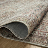 Chris Loves Julia x Loloi Jules Ink / Terracotta - Rug & Weave