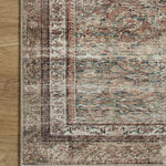 Chris Loves Julia x Loloi Jules Ink / Terracotta - Rug & Weave