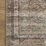 Chris Loves Julia x Loloi Jules Ink / Terracotta - Rug & Weave