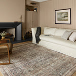 Chris Loves Julia x Loloi Jules Ink / Terracotta - Rug & Weave