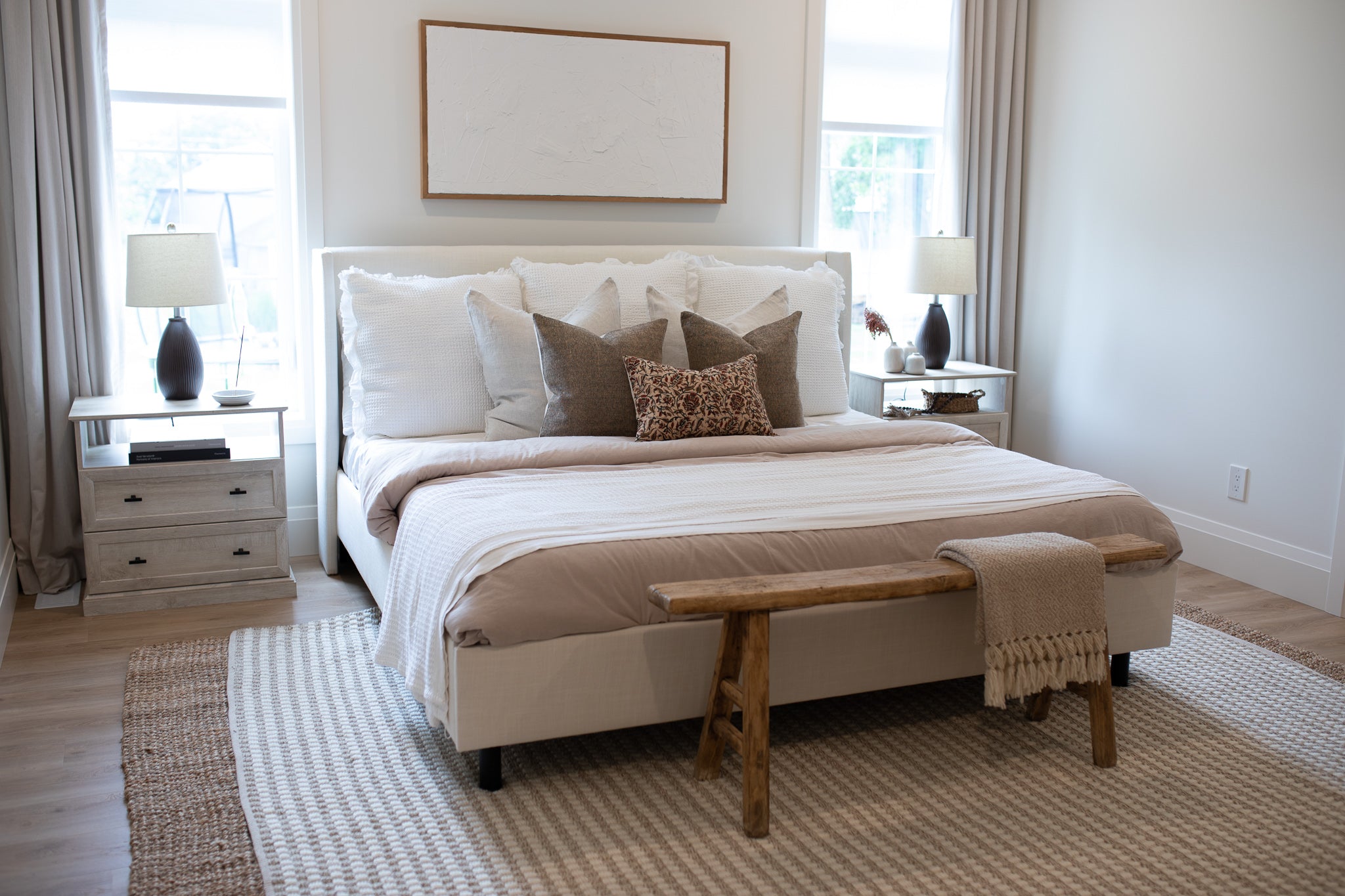 Amber Lewis x Loloi Ojai Ivory / Natural Rug - Rug & Weave