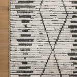 Loloi Kamala Charcoal / Dove Rug 0-RUGS-patterned Loloi
