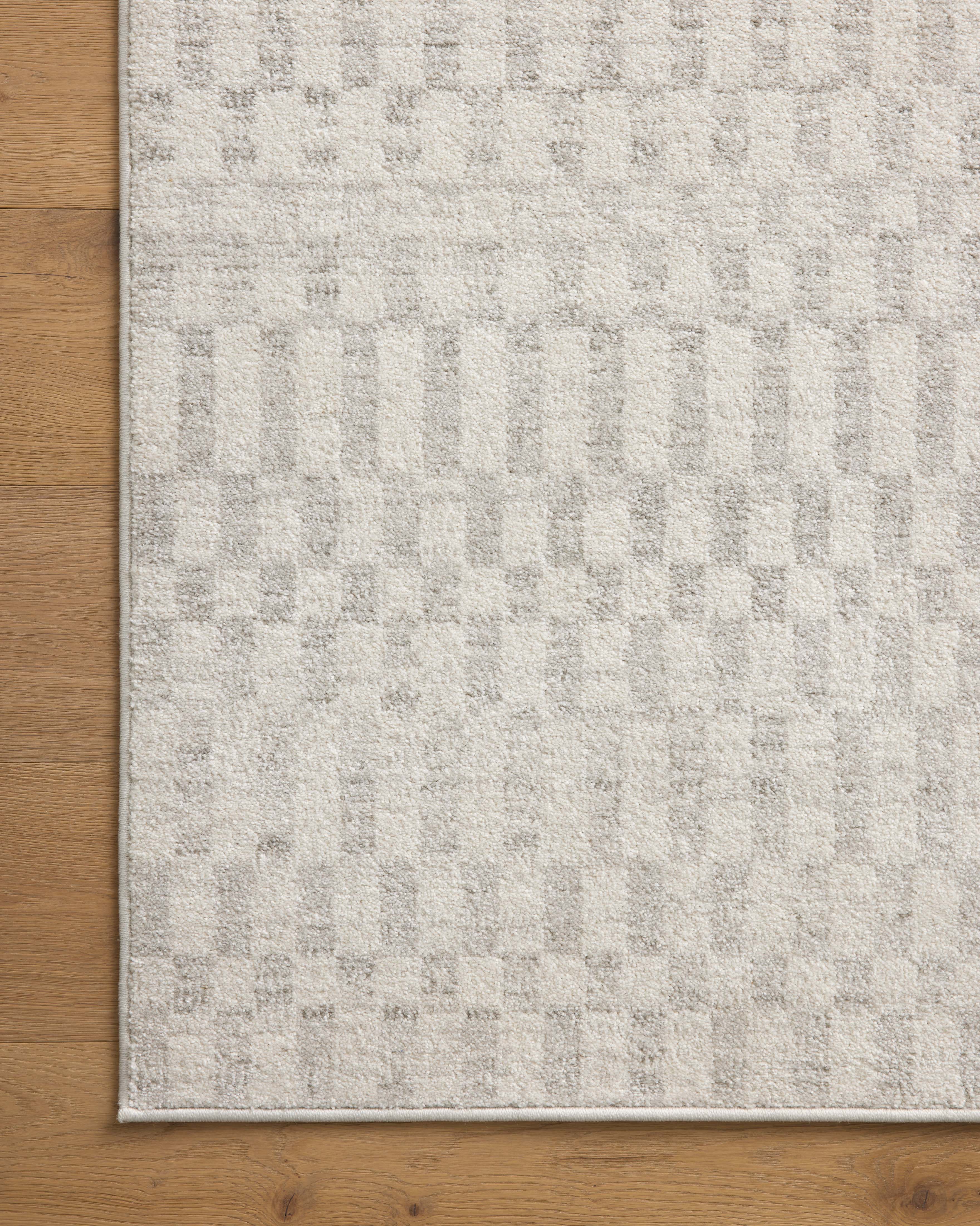 OVERSTOCK RUG - Loloi Kamala Ivory / Grey Rug - 6'7" x 9'6" IN STORE - Sale Rugs Loloi