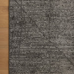 Loloi Kamala Charcoal / Ivory Rug 0-RUGS-patterned Loloi
