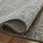Jean Stoffer x Loloi Katherine Ocean / Gold Rug 0-patterned rugs Loloi
