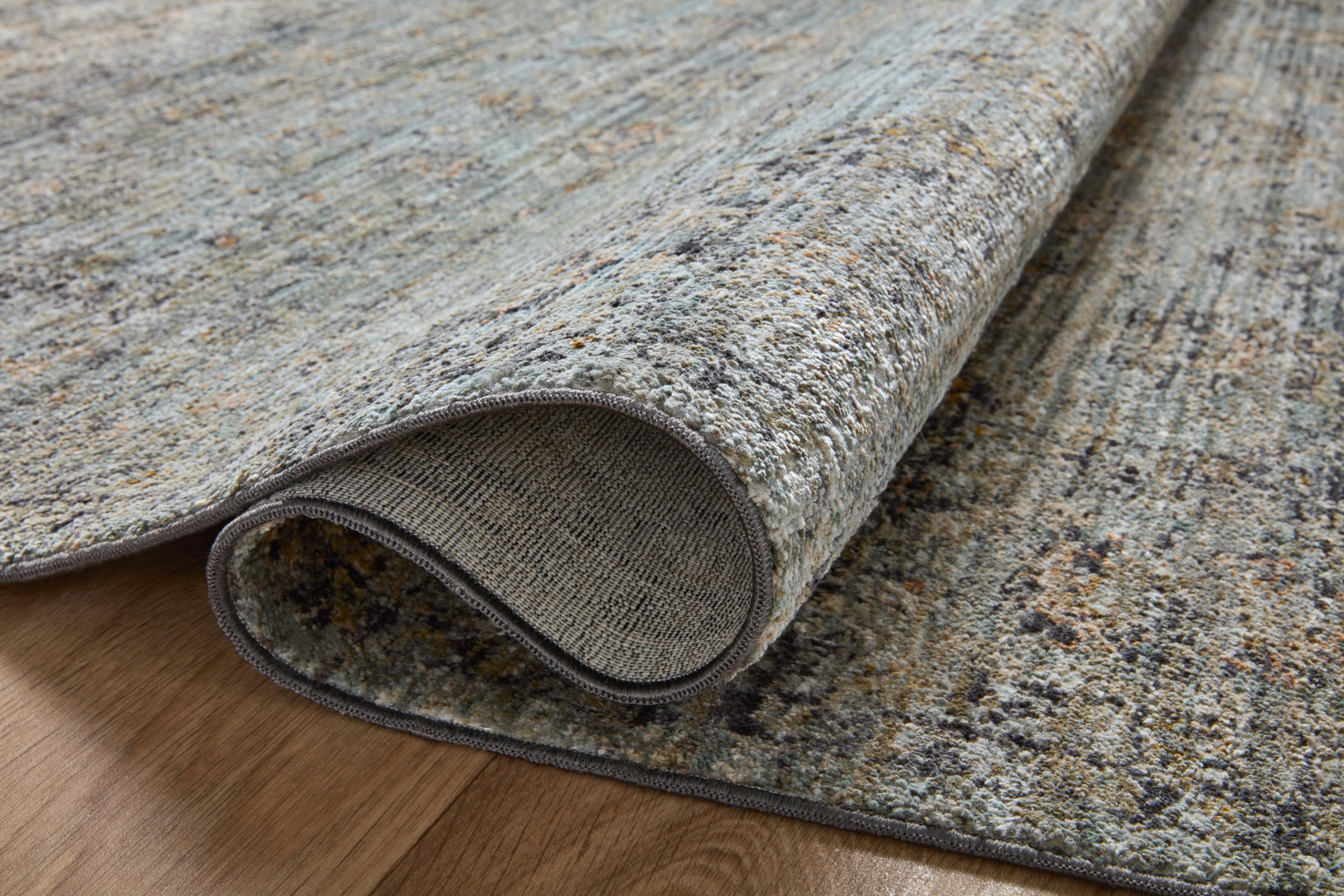 Jean Stoffer x Loloi Katherine Ocean / Gold Rug 0-patterned rugs Loloi