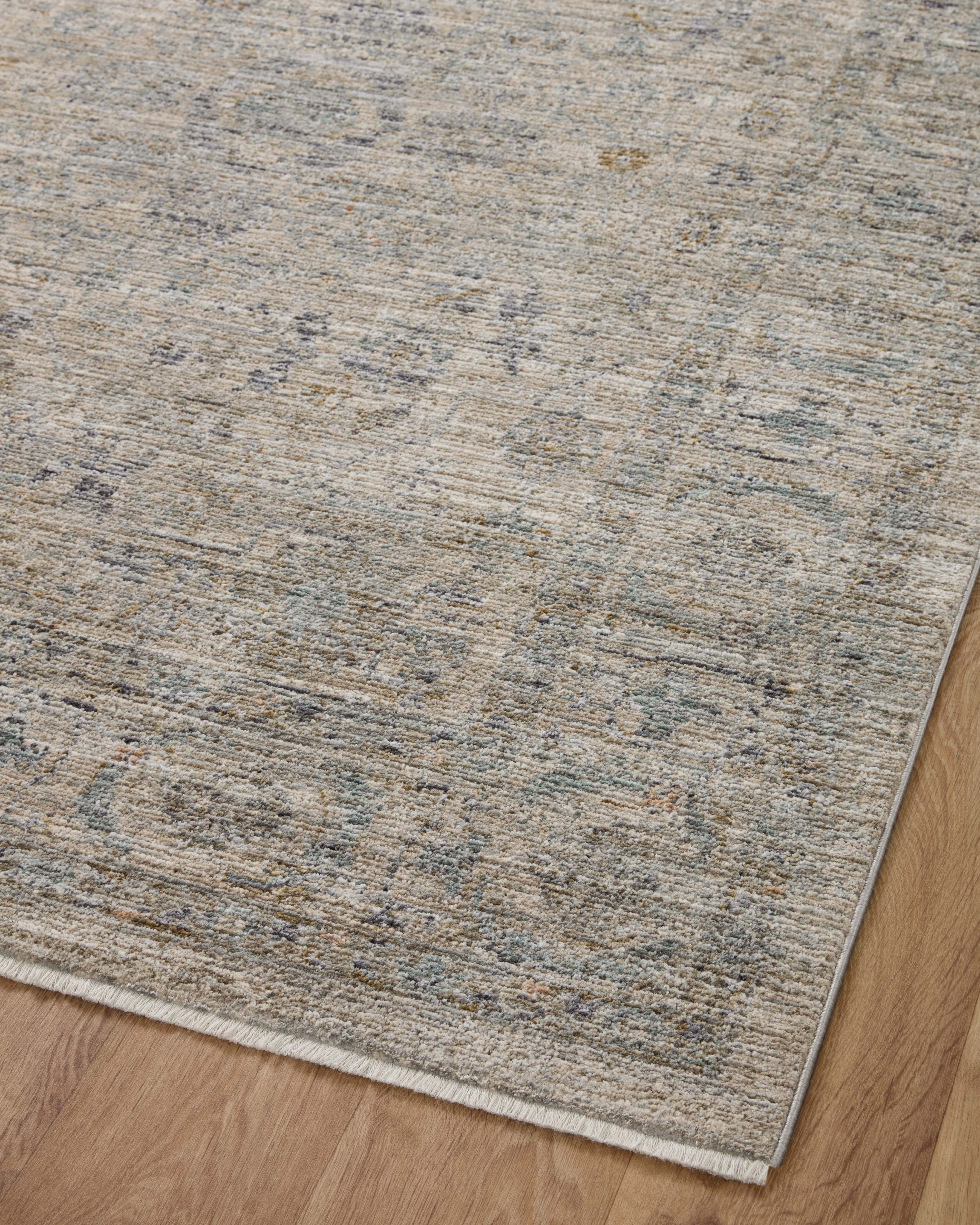 Jean Stoffer x Loloi Katherine Beige / Mist Rug 0-patterned rugs Loloi